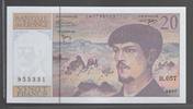 FRANCE 20 Francs "DEBUSSY.Alphabet H.057" -