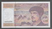 FRANCE 20 Francs "DEBUSSY.Alphabet S.058" -