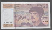 FRANCE 20 Francs "DEBUSSY.Alphabet S.058" -