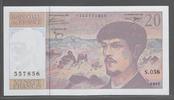 FRANCE 20 Francs "DEBUSSY.Alphabet S.058" -