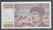 FRANCE 20 Francs "DEBUSSY.Alphabet A.059" -