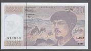 FRANCE 20 Francs "DEBUSSY.Alphabet A.059" -