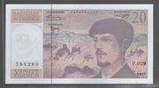 FRANCE 20 Francs "DEBUSSY.Alphabet P.059" -