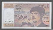 FRANCE 20 Francs "DEBUSSY.Alphabet Y.059" -