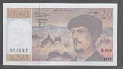 FRANCE 20 Francs "DEBUSSY.Alphabet B.060" -