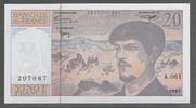 FRANCE 20 Francs "DEBUSSY.Alphabet A.061" -