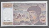 FRANCE 20 Francs "DEBUSSY.Alphabet T.061" -