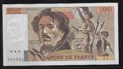 FRANCE 100 Francs "DELACROIX. Alphabet: J.1" -