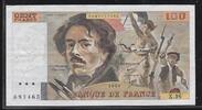 FRANCE 100 Francs DELACROIX. Alphabet: X.36 . -
