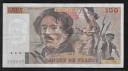 FRANCE 100 Francs DELACROIX. Alphabet: L.152 . -