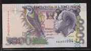 S.TOMÉ E PRÍNCIPE 5000 Dobras "König, Roi Amador « König, Roi des Angolares. Serie AA »" -