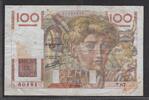 FRANCE 100 Francs JEUNE PAYSAN. Junge Bauer. Alphabet: B.431 . -