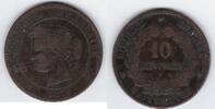 FRANCE. 10 Centimes 1876 K. CÉRÈS . Fast schön. 12,80 EUR  zzgl. 9,50 EUR Versand