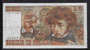FRANCE 10 Francs Berlioz Alphabet: L.10 . -