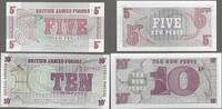 UNITED KINGDOM . GRANDE BRETAGNE. 5 et 10 New Pence. British armed forces . -
