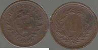 SVIZRA, SVIZZERA, SUISSE, SCHWEIZ. 1 Rappen. -