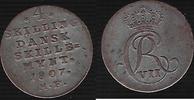 DANEMARK 4 SKILLING CHRISTIAN VII