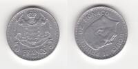 MONACO 5 FRANCS MONACO 5 FRANCS 1945 *DECENTREE / Verschoben*