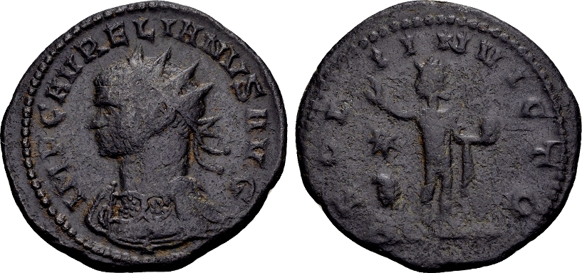 Roman Imperial Aurelianus 270275, AE Antoninianus (23mm, 3,40 gram