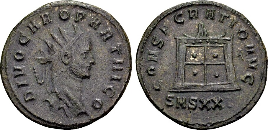 Roman Imperial Divus Carus, Gest. 283, AE Antoninianus (23mm, 3,77 gram