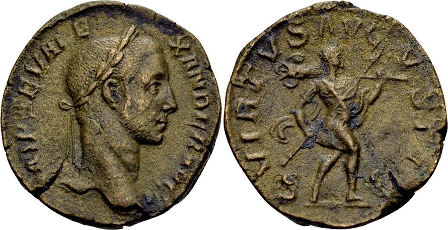 Roman Imperial Sestertius Severus Alexander 222-235, AE Sesterz (29mm ...