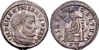Galerius 305-311, AE (Silbersud) Follis (27mm, 9,56 g) Ticinum c. 305