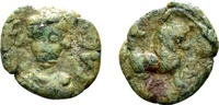 Ostgoten. Baduila 541-552, AE 2 oder 2½ Nummi (10/11mm, 0,75 gram) Rom
