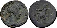 Roman Imperial Sestertius Marcus Aurelius 161-180, AE Sesterz (30mm, 22,02 gram) Rom 170-171 SS