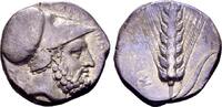 Greek  Lukanien, Metapontum. AR Didrachme / Nomos c. 340-330 v.C. / Ami... Magistrat SS+
