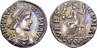 Roman Imperial  Gratian 367-383, AR Siliqua (17 mm, 2.00 gram) Lugdunum 378-383 SS/VZ