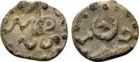 Roman Imperial Amulett (“Gnostisch”) Anguipede Abrasax. Magisch (12 mm, 0,93 g) c. 3. Jht. Amulet  SS/VZ