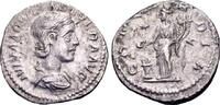 Roman Imperial Aquilia Severa, Frau des Elagabalus 218–222, AR Denar (19 mm, 3,00 gram) Rom Denarius  SS