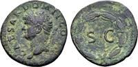 Roman Imperial Orichalcum As Domitianus Caesar 69-79. AE (Orichalcum) As (21 mm, 5.32 gram) Rom -