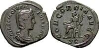 Roman Imperial Sestertius Otacilia Severa, Frau des Philipp I. 244-249. AE Sesterz (31 mm, 18.41 gram) SS