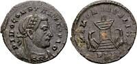 Roman Imperial  Divus Constantius I. Gest. 306. AE Follis (24 mm, 6.46 gram) London 307-310 Fast VZ