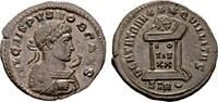 Roman Imperial  Crispus Caesar 316-326. AE Follis (20 mm, 3.08 gram) Trier 323 - Ex Zschucke Fast VZ