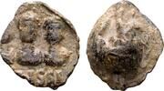 Roman Imperial Seal Römische kaiserliche Bleisiegel (14x16x5 mm, 3.18 gram) circa 4.-5. Jht. SS