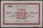   NOTGELD HERSFELD, Stadt, 500 Milliarden Mark, 23.10.1923,  59,90 EUR  zzgl. 3,60 EUR Versand