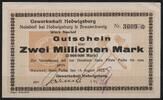   NOTGELD NEUHOF, KREIS FULDA, Gewerkschaft Hedwigsburg, Neindorf,2 Mill... 44,90 EUR  zzgl. 3,60 EUR Versand