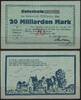   NOTGELD ALTKLOSTER, Gemeinde, 20 Milliarden Mark, 20.10.1923,  24,90 EUR  zzgl. 3,60 EUR Versand