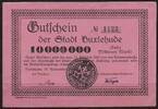   NOTGELD BUXTEHUDE, Stadt, 10 Millionen Mark, 14.09.1923,  14,90 EUR  zzgl. 3,60 EUR Versand