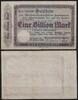   NOTGELD HANNOVER, Reichsbahndirektion, 1 Billion Mark, 24.10.1923,  119,90 EUR  zzgl. 3,60 EUR Versand