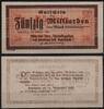   NOTGELD HARBURG, Verein der Arbeitgeber, 50 Milliarden Mark, 24.10.1923,  19,90 EUR  zzgl. 3,60 EUR Versand