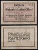  NOTGELD HARBURG, Seehafen-Kai-Betrieb Harburg GmbH, 100 Tausend Mark,  29,90 EUR  zzgl. 3,60 EUR Versand