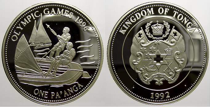 Tonga 1 Pa´anga 1 1992 Taufa´ahau Tupou IV. 19652006