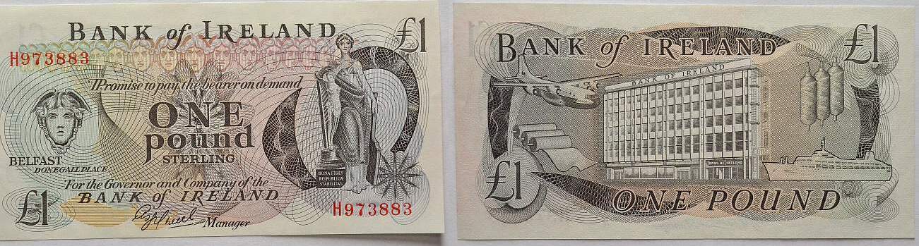 Ireland Northern 1 Pound Bank Of Ireland 1900 2024 I MA Shops   240119007bz 