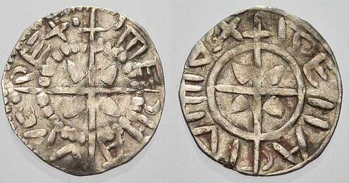 Ungarn Denar Stephan I 997-1038. Selten. Sehr schön-vorzüglich