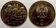 Polen-Republik 1990 bis Heute 2 Zlote (Auschwitz) Republik Polen seit 1990. -