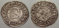 Pommern-unter schwedischer Besetzung Doppelschilling 1669 Karl XI 1660-1697. Sehr schön+