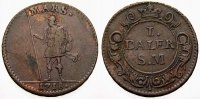 Schweden 1 Daler Silvermynt Karl XII. 1697-1718.